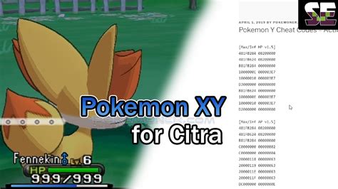 cheat code for pokemon x|pokemon x cheat code citra.